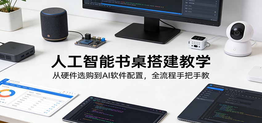 人工智能书桌搭建教学：从硬件选购到AI软件配置，全流程手把手教-小艾项目网