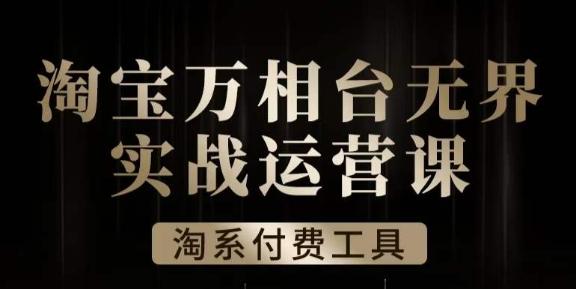 沧海·淘系万相台无界实战运营课，万相台无界实操全案例解析-小艾项目网