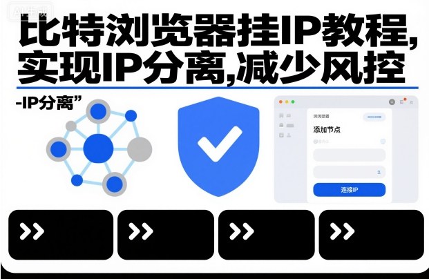 比特浏览器挂IP教程，实现IP分离，减少风控-小艾项目网
