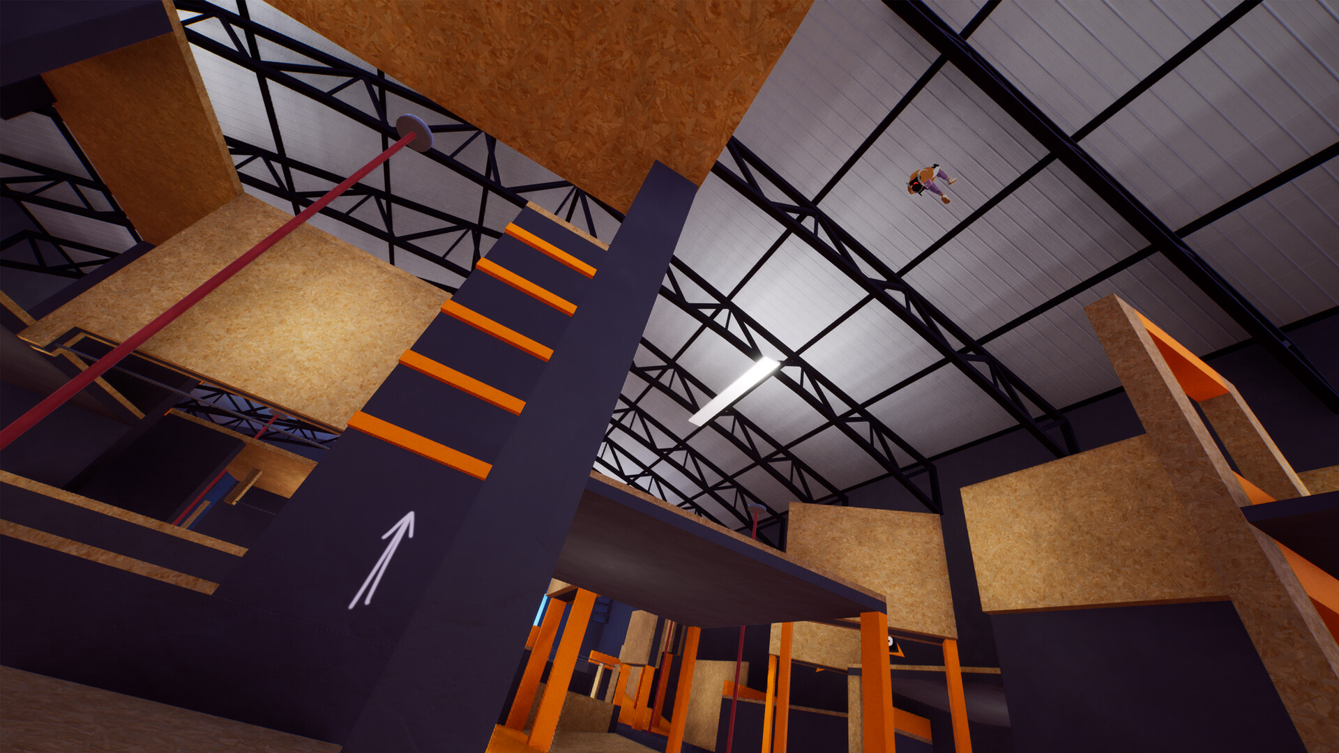 PC游戏《屋顶与小巷：跑酷游戏/Rooftops & Alleys: The Parkour Game》中文Build.20864913下载-小艾项目网