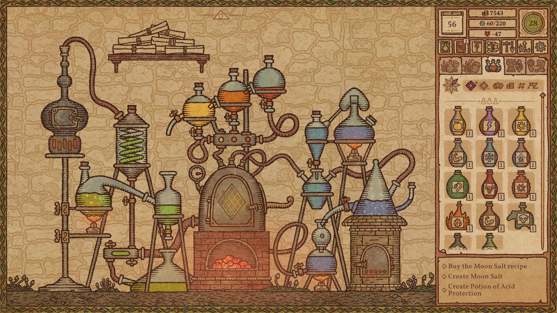 《药剂工艺 炼金术士模拟器 Potion Craft》Switch美版中文NSZ下载 – 含1.1.0.5补丁-小艾项目网