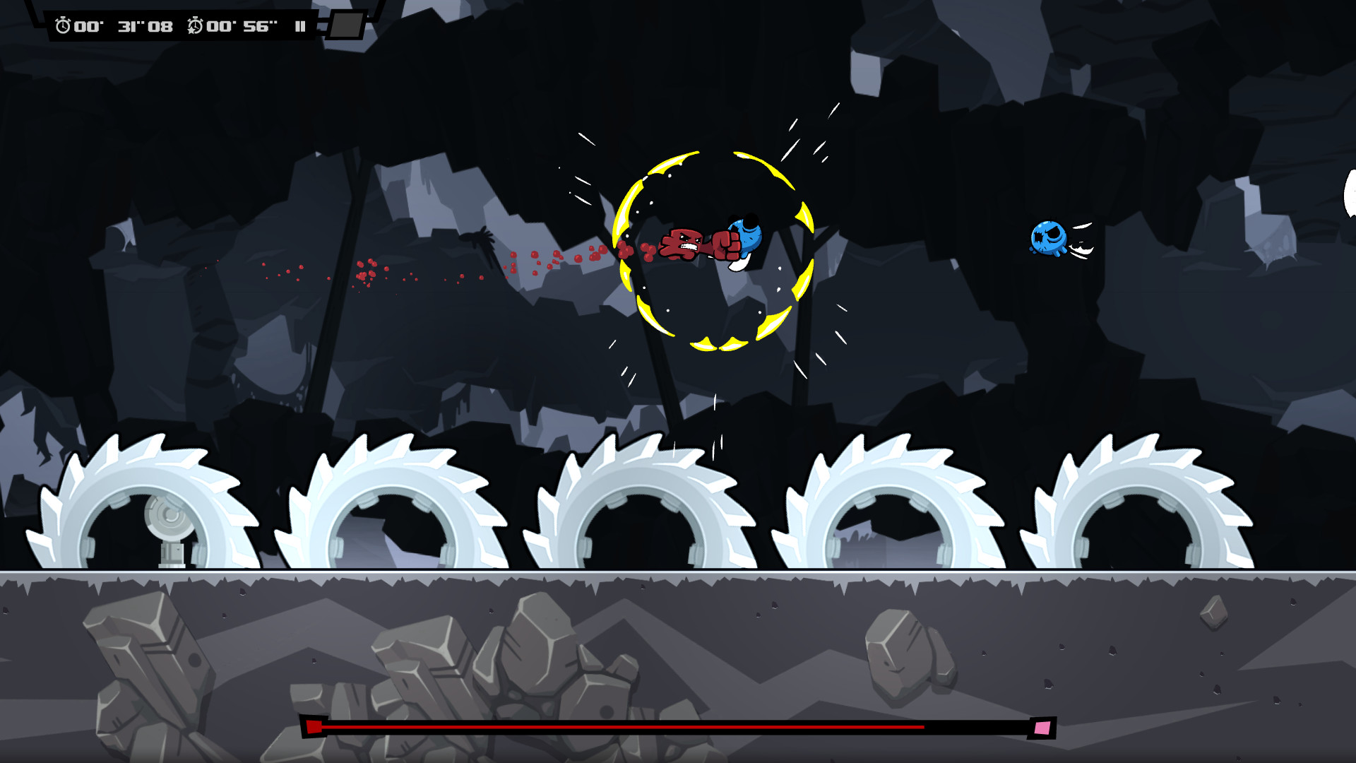 《超级食肉男孩：永无止境 Super Meat Boy Forever》Switch中文版NSZ下载 +v262144补丁-小艾项目网