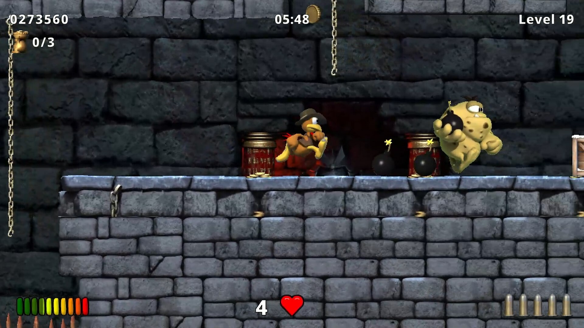 《怪鸡历险记 Moorhuhn Jump and Run Traps and Treasures》Switch英日文版NSZ下载-小艾项目网