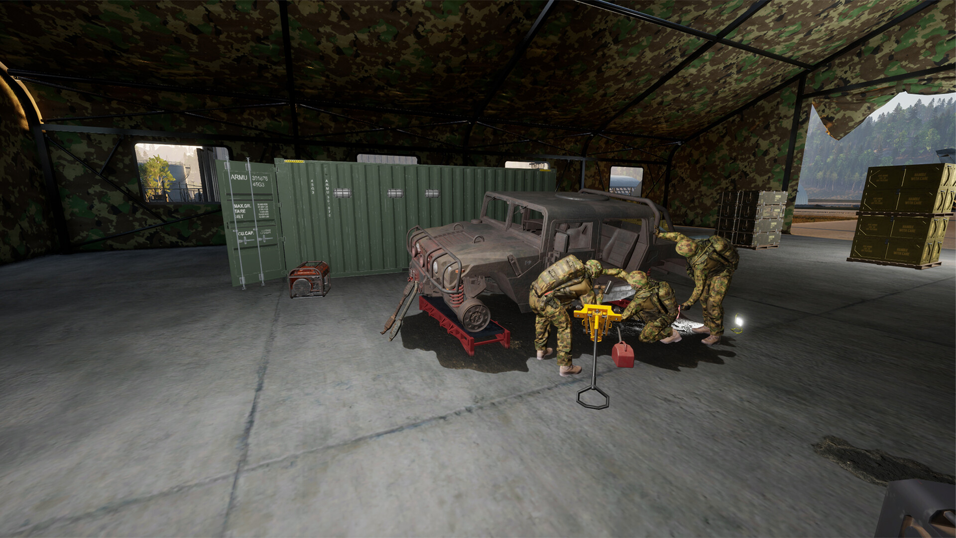 《军事物流模拟器/Military Logistics Simulator》PC中文版下载-含Build.21162363-小艾项目网