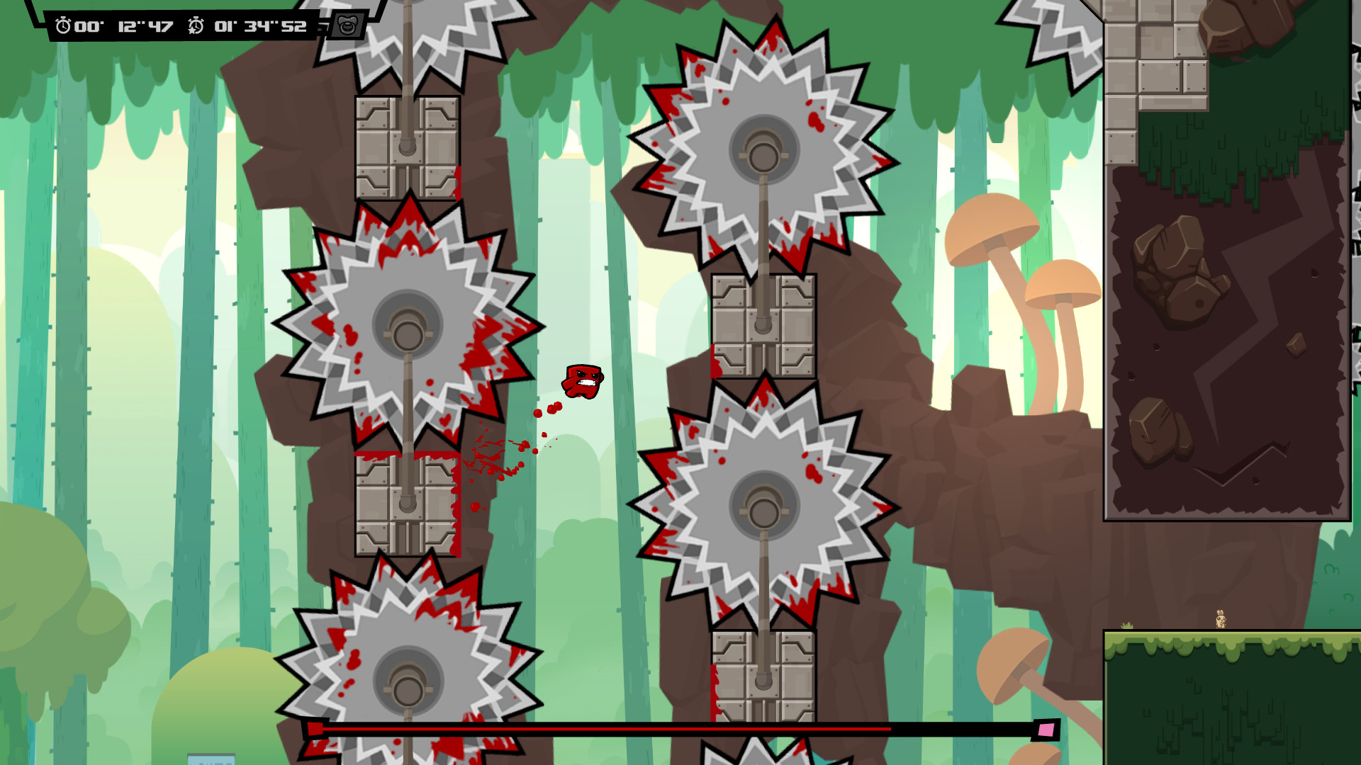 【5.05】《永远的超级食肉男孩 Super Meat Boy forever》PS4美版中文下载- 含1.10补丁-小艾项目网