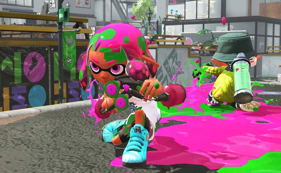 《喷射战士2 Splatoon 2》Switch英版英文NSP下载 – 含5.5.4补丁-小艾项目网