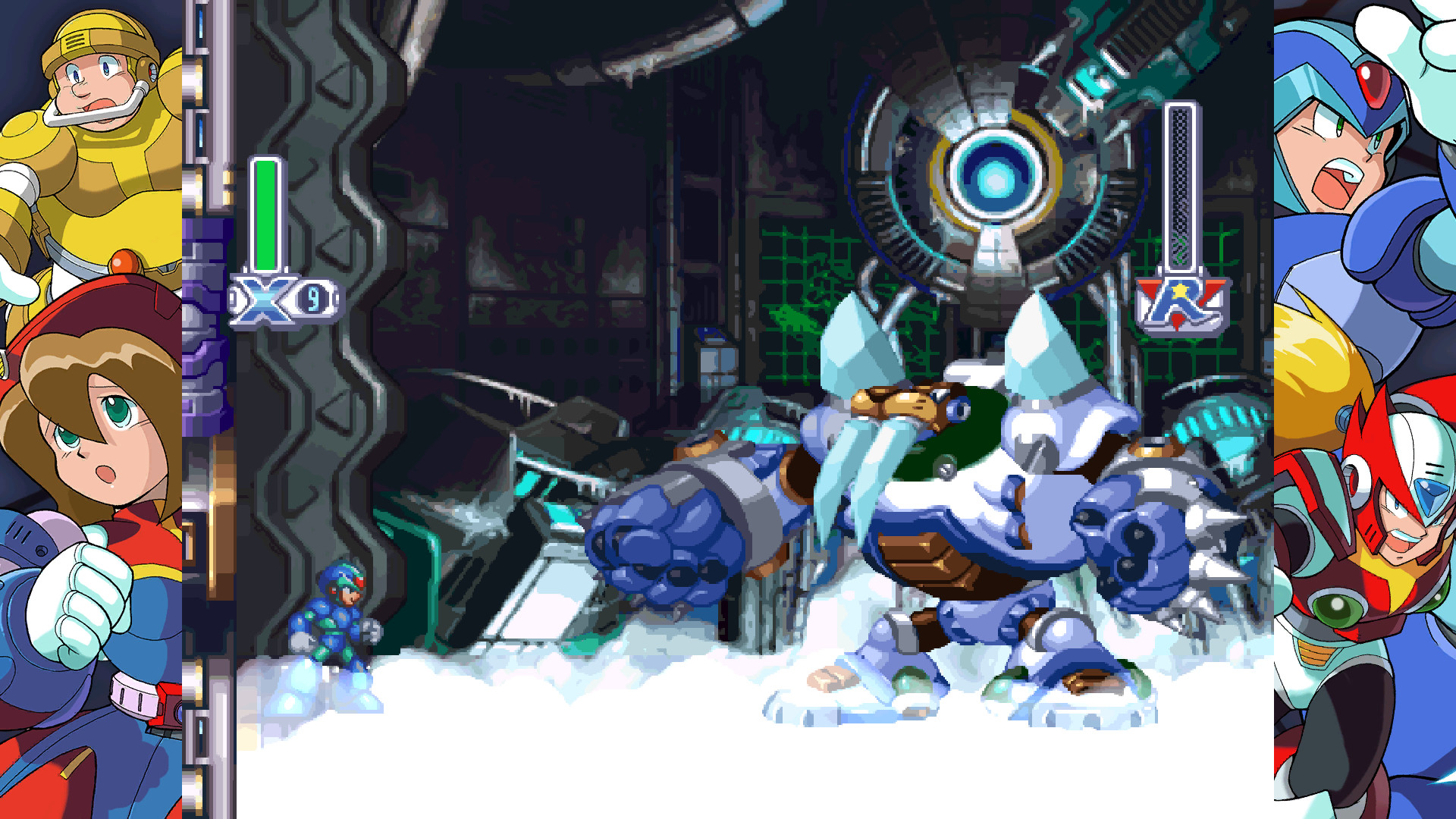 《洛克人X周年纪念合集 Mega Man X Legacy Collection》Switch美版中文XCI下载 – 含1.0.0补丁-小艾项目网