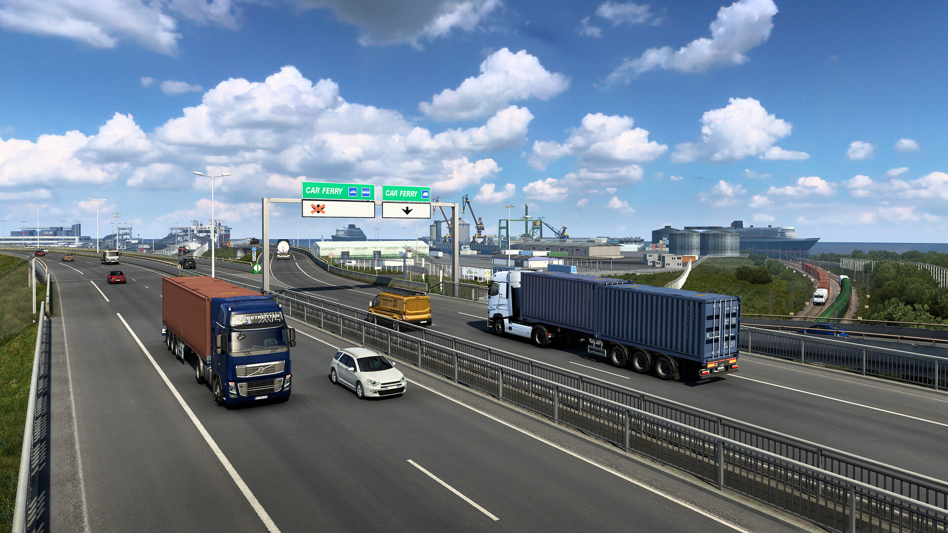 《欧洲卡车模拟2/Euro Truck Simulator 2》PC中文版下载-含v1.57.2.7-小艾项目网