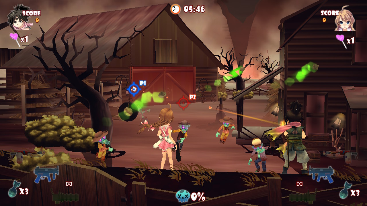《僵尸梦游仙境DX .Zombie Panic in Wonderland DX》Switch美版英文NSP下载 – 含1.0.2补丁-小艾项目网
