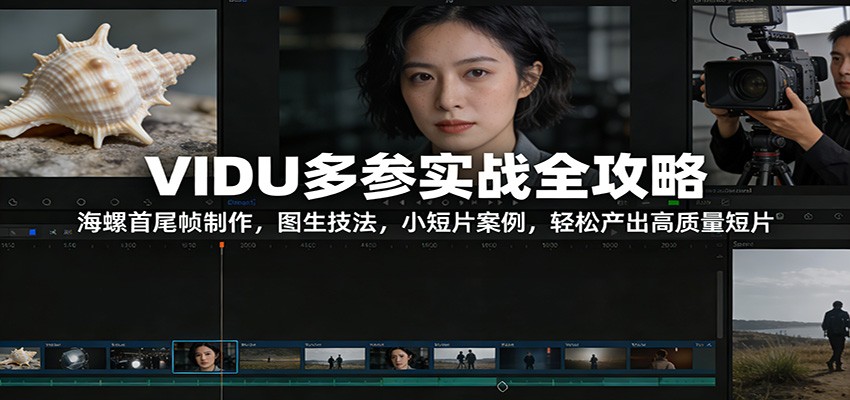 VIDU多参实战全攻略：海螺首尾帧制作，图生技法，小短片案例，轻松产出高质量短片-小艾项目网