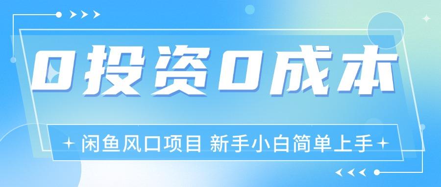 最新风口项目闲鱼空调3.0玩法，月入过万，真正的0成本0投资项目-小艾项目网