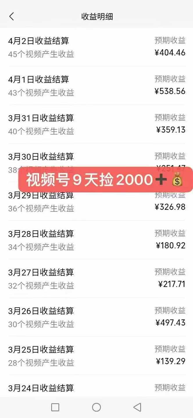 全新托管躺赚项目，微信视频号公众号托管代运营，每天五分钟，收益大几百-小艾项目网