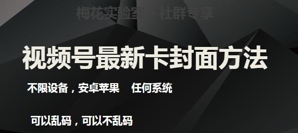 梅花实验室社群最新卡封面玩法3.0，不限设备，安卓苹果任何系统-小艾项目网