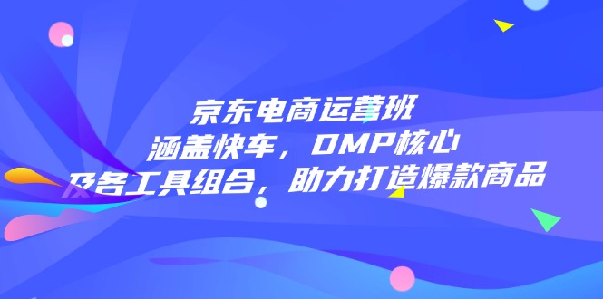 京东电商运营班：涵盖快车，DMP核心及各工具组合，助力打造爆款商品-小艾项目网