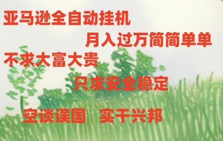 亚马逊全自动浏览挂机，，收益稳定且前景广阔-小艾项目网