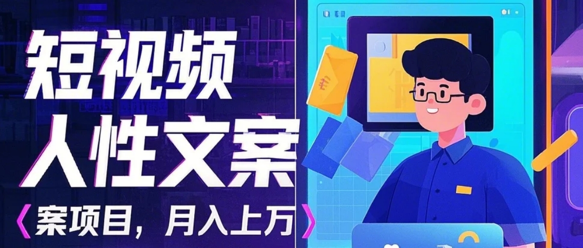 利用AI自动制作短视频人性文案项目：揭秘月入上万的精准流量变现秘籍-小艾项目网