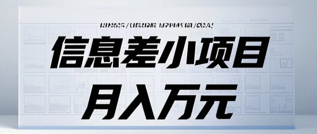 信息差小项目：国内外视频代下载，项目操作简单零成本零门槛月入过万-小艾项目网
