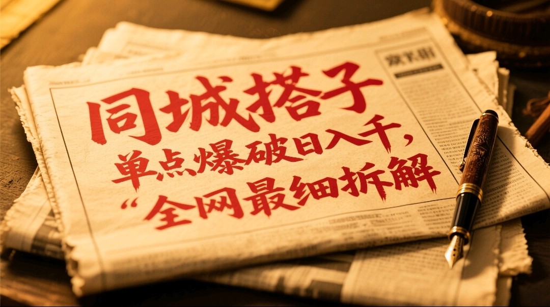 同城搭子群19.9单点爆破日入千,搭子组局月入万,全网最细拆解-小艾项目网