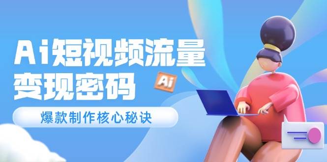 Ai短视频流量密码，爆款制作核心秘诀，120万案例深度解析-小艾项目网