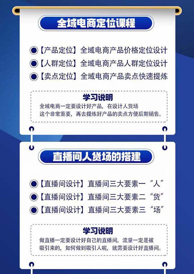 图片[2]-全域电商-粗暴玩法课：10亿销售经验干货分享！定位/免费起号/千川投流-小艾项目网