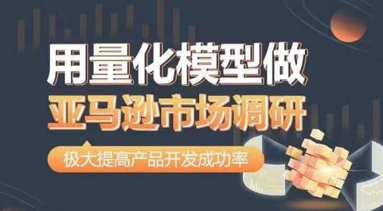 用量化模型做亚马逊市场调研，从数据出发，更高效更准确做判断，极大提高产品开发成功率-小艾项目网