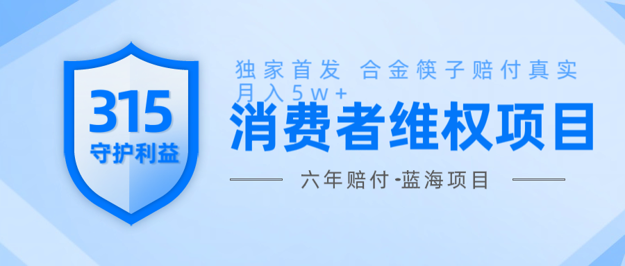 维Q赔付合金筷子玩法小白也能月入5w+风口项目实操-小艾项目网